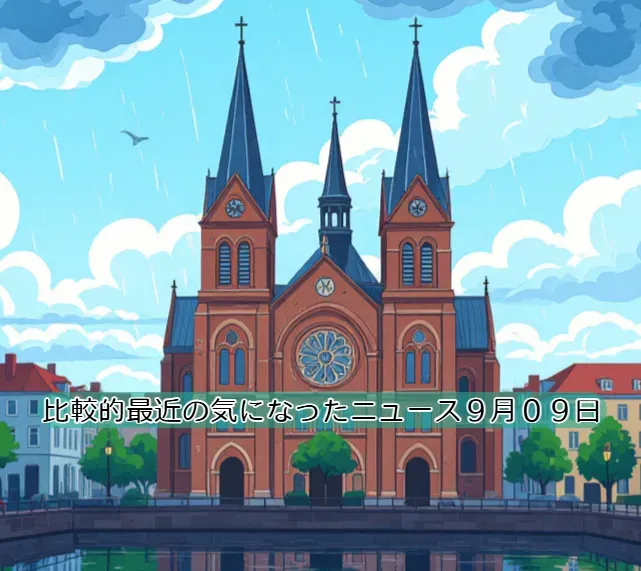 比較的最近の気になったニュース９月０９日