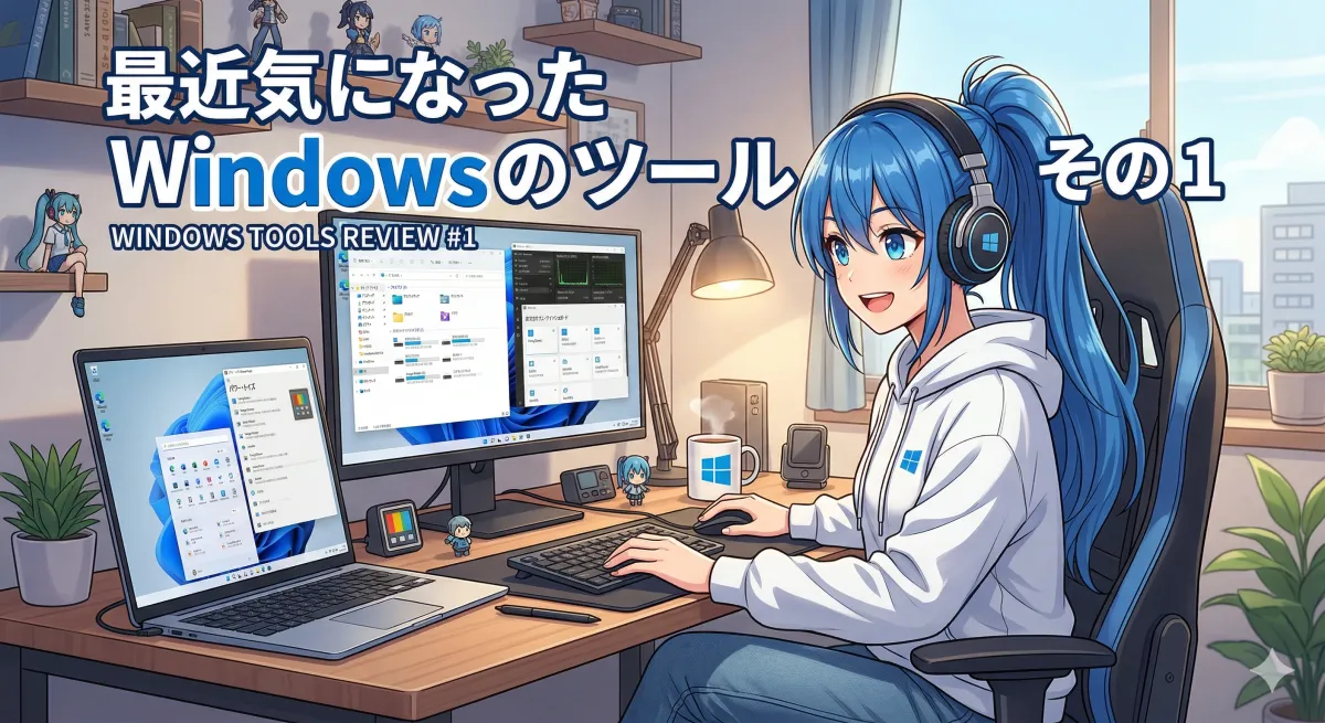 最近気になったWindowsのツール その１