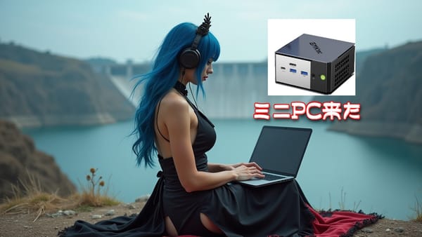 購入したミニPC「GMKtec」の「EVO-X1」が来たので動かしてみた！