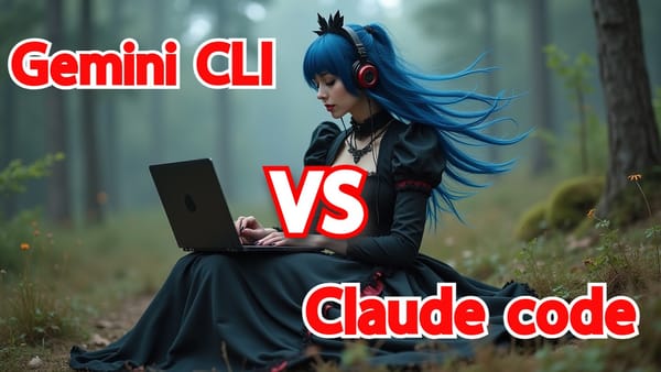 「Gemini CLI」を使ってみる！　その４　「Gemini CLI」を使い倒したら！！選ばれたのは「Claude」でした！！